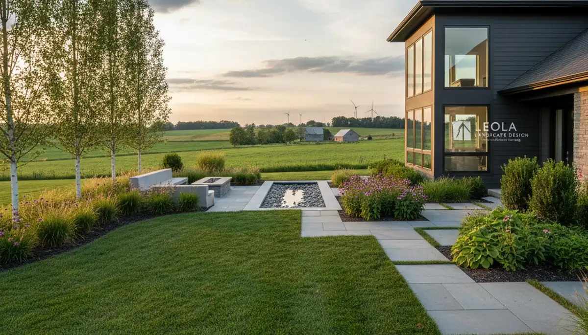 Landscaping team serving Lancaster, PA with professional outdoor property maintenance services