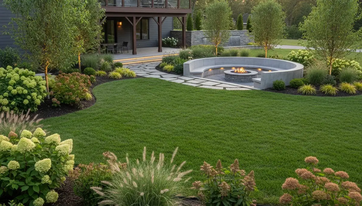 Landscaping crew serving Lancaster, PA, providing professional yard and garden maintenance services